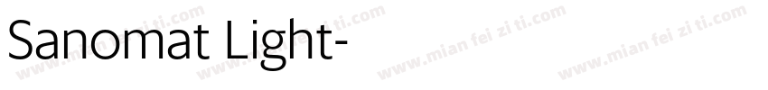 Sanomat Light字体转换